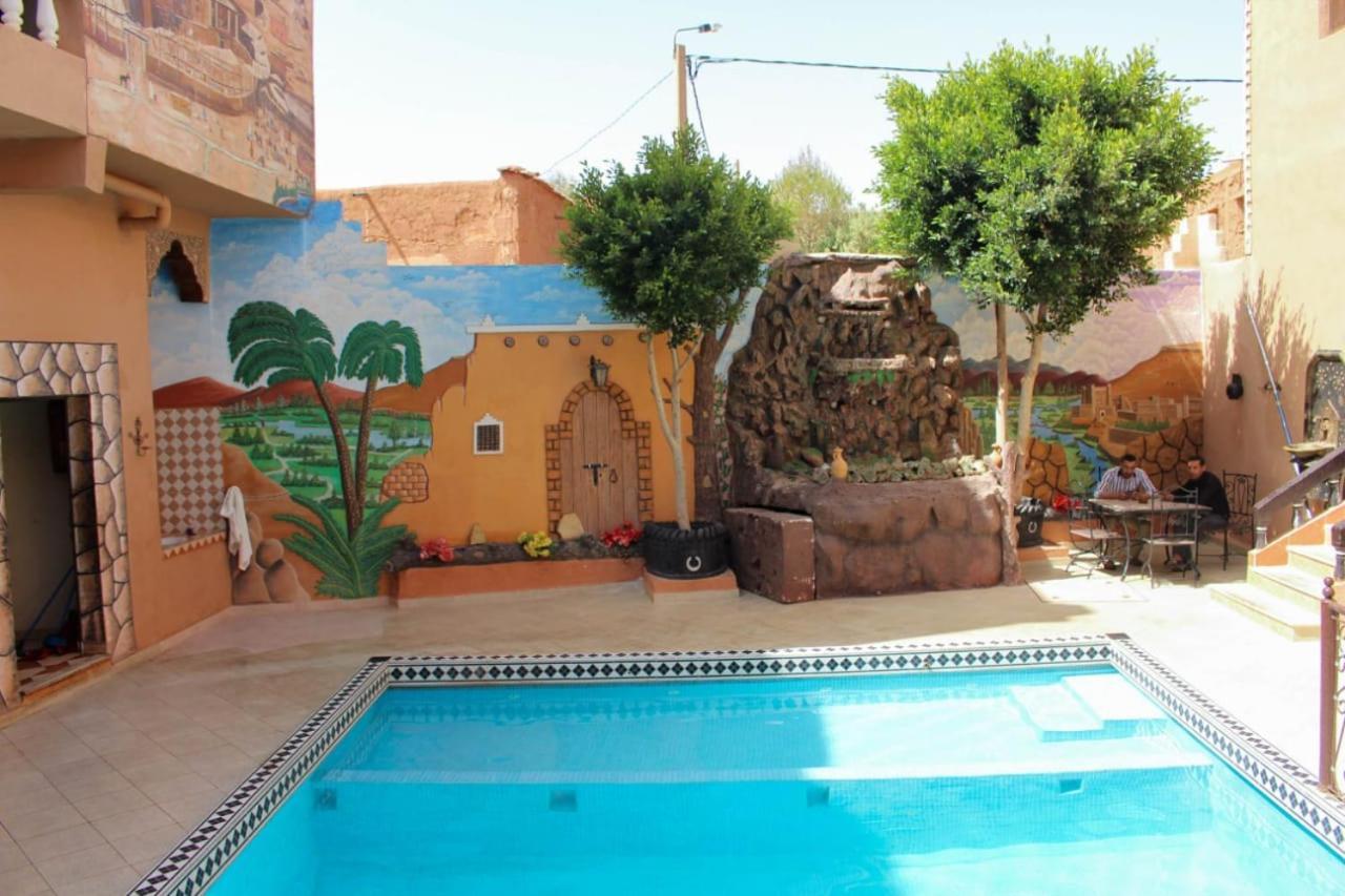 Bed and Breakfast La Rose De Sable Ait Benhaddou Exterior foto
